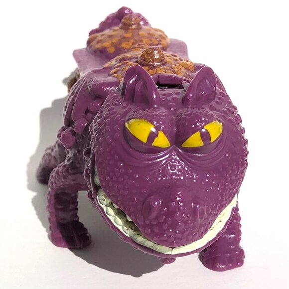 🦋 McDonald's Action Figure How To Train Your Dragon #4 Purple Gronckle 2010 - Picture 3 of 13